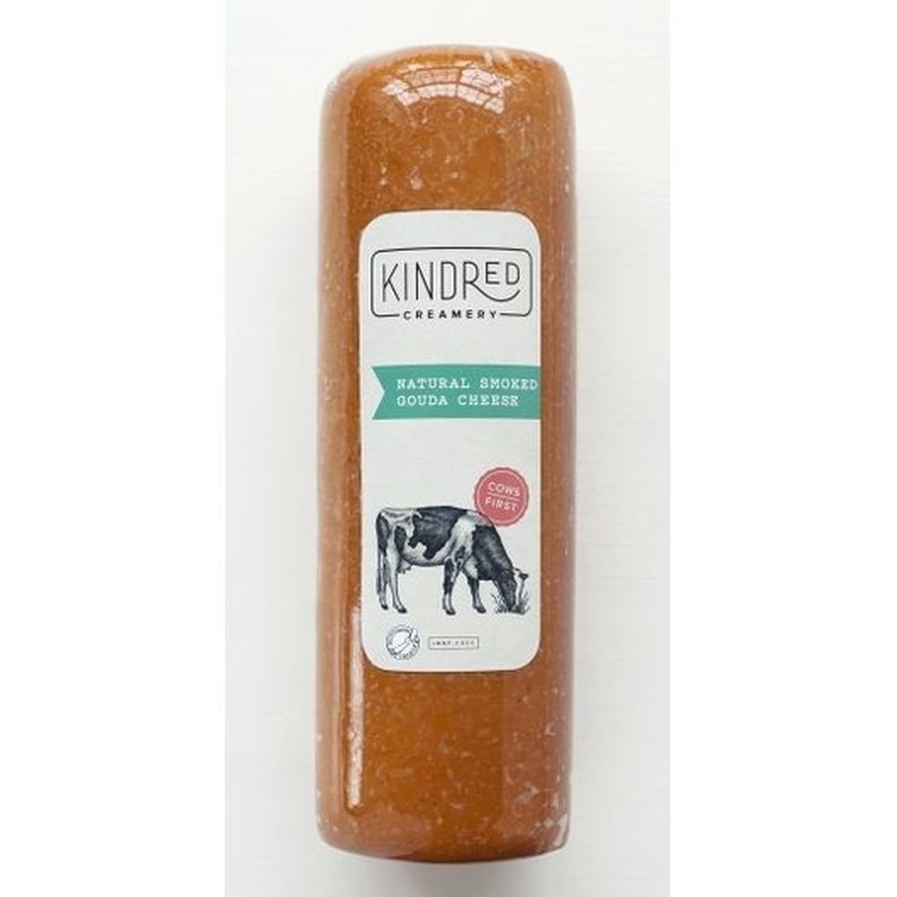 Kindred Creamery Natural Smoked Gouda Cheese, 6 Pound -- 2 per case