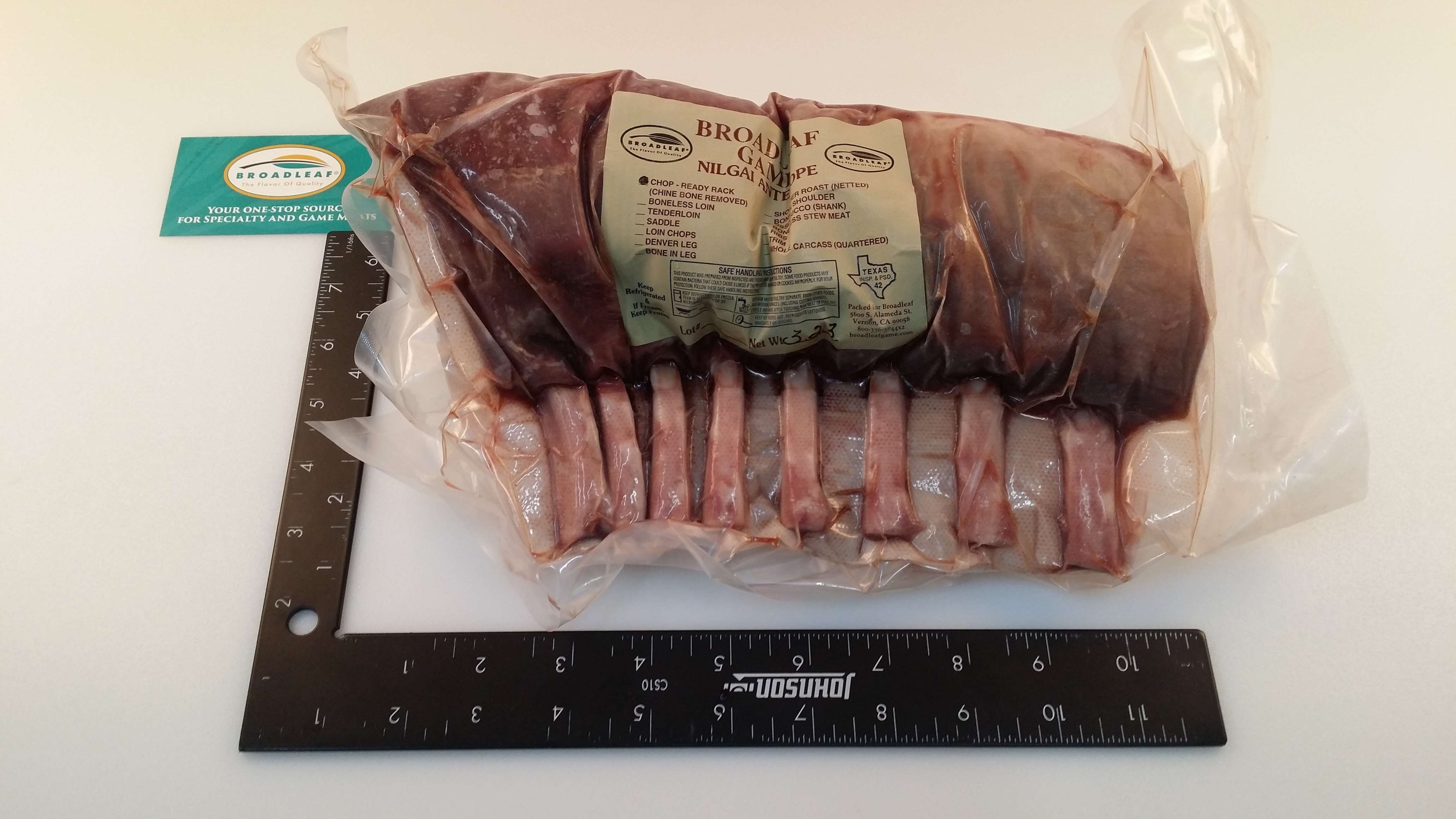 Broadleaf Exotic Game Outfitters Antelope Frenched Rack, 5 Pound -- 4 per case