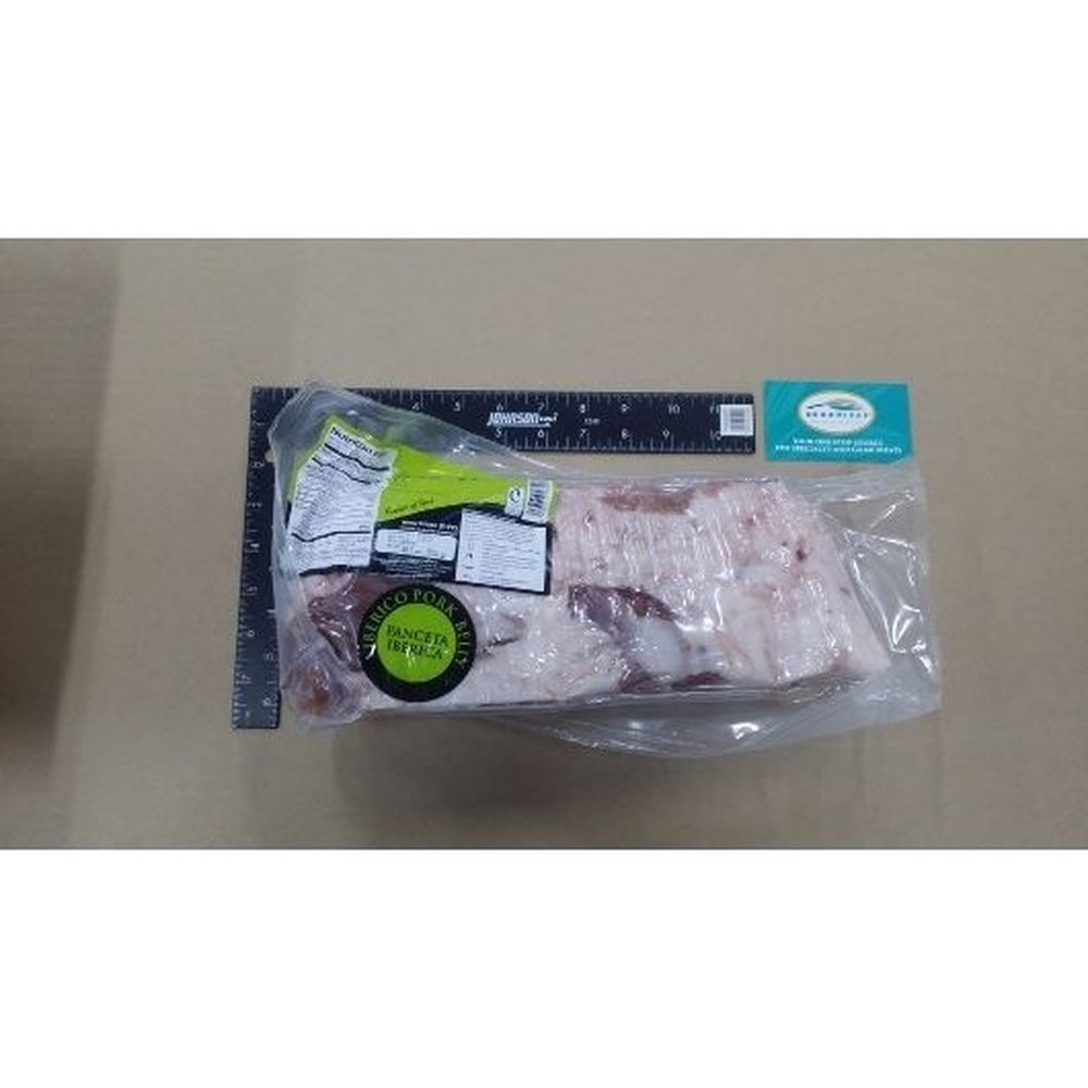 Vallehermoso Iberico Raw Pork Belly, 5 Pound -- 5 per case
