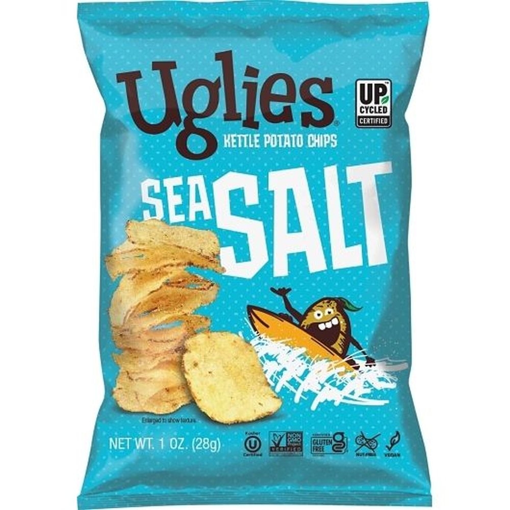 Uglies Sea Salt Kettle Chips, 1 Ounce -- 32 per case