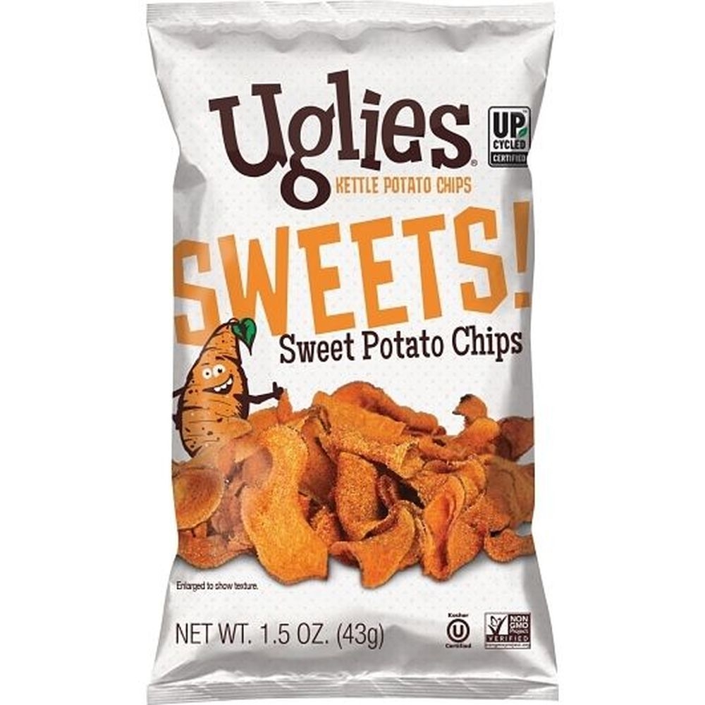 Uglies Sweet Potato Kettle Chips, 1.5 Ounce -- 10 per case