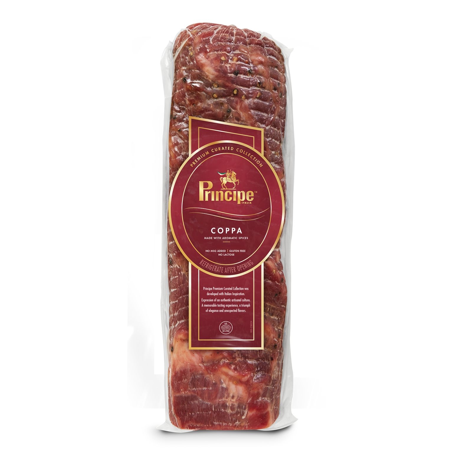 Principe Bulk Coppa, 3.5 Pound -- 2 per case