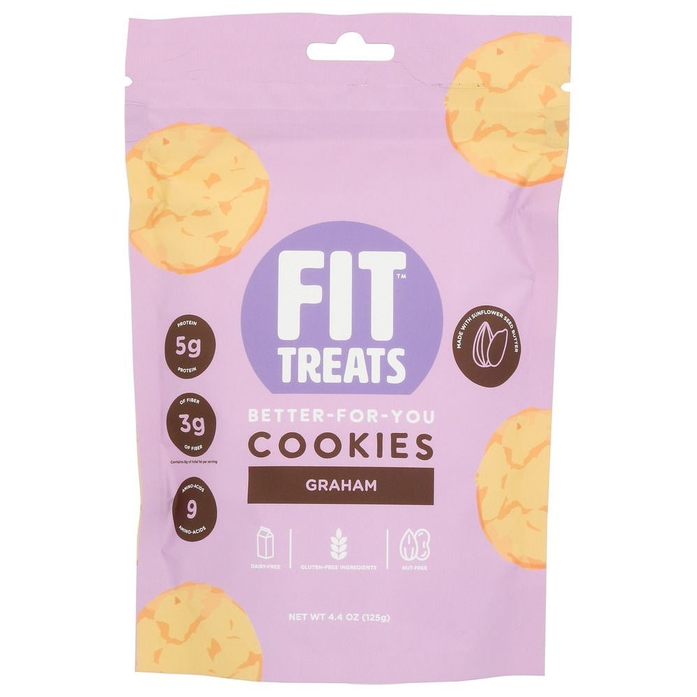 Fit Treats Graham Cookies, 4.4 Ounce -- 10 per case