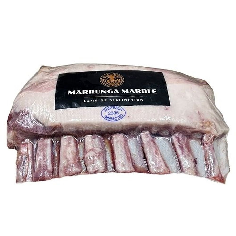 Murrunga Marble Frenched Cap On Lamb Rack, 2 Pound -- 18 per case