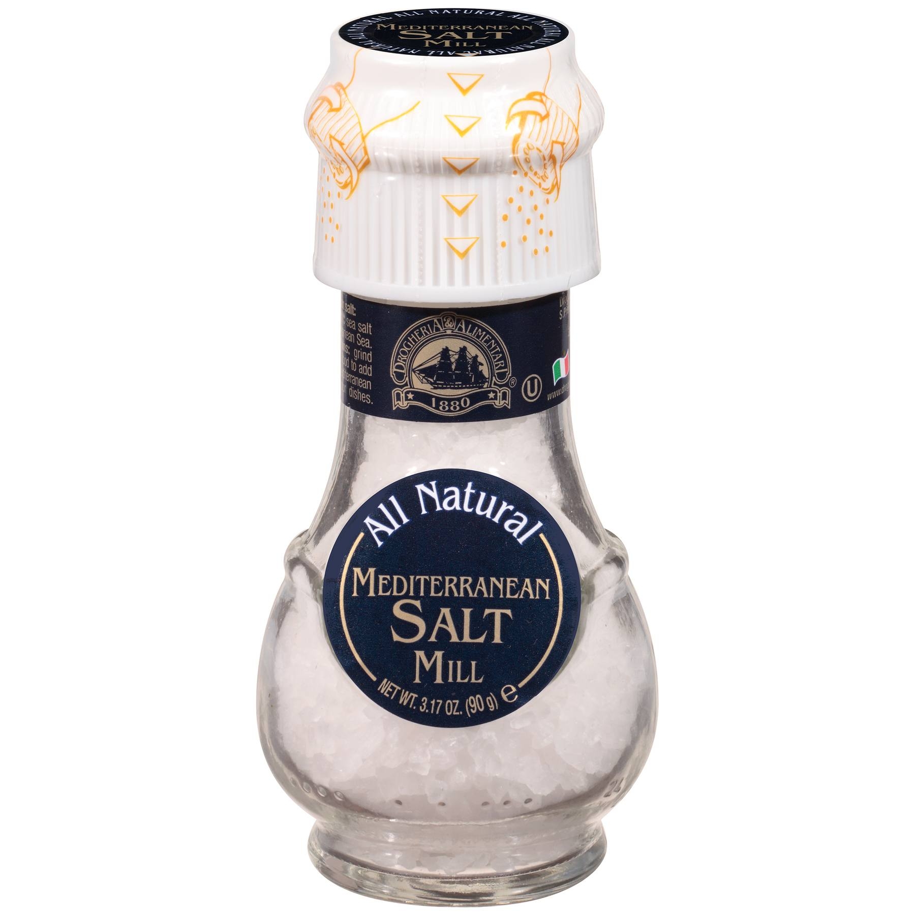 Drogheria Mediteran. Sea Salt, 3.17 Ounce -- 72 per case