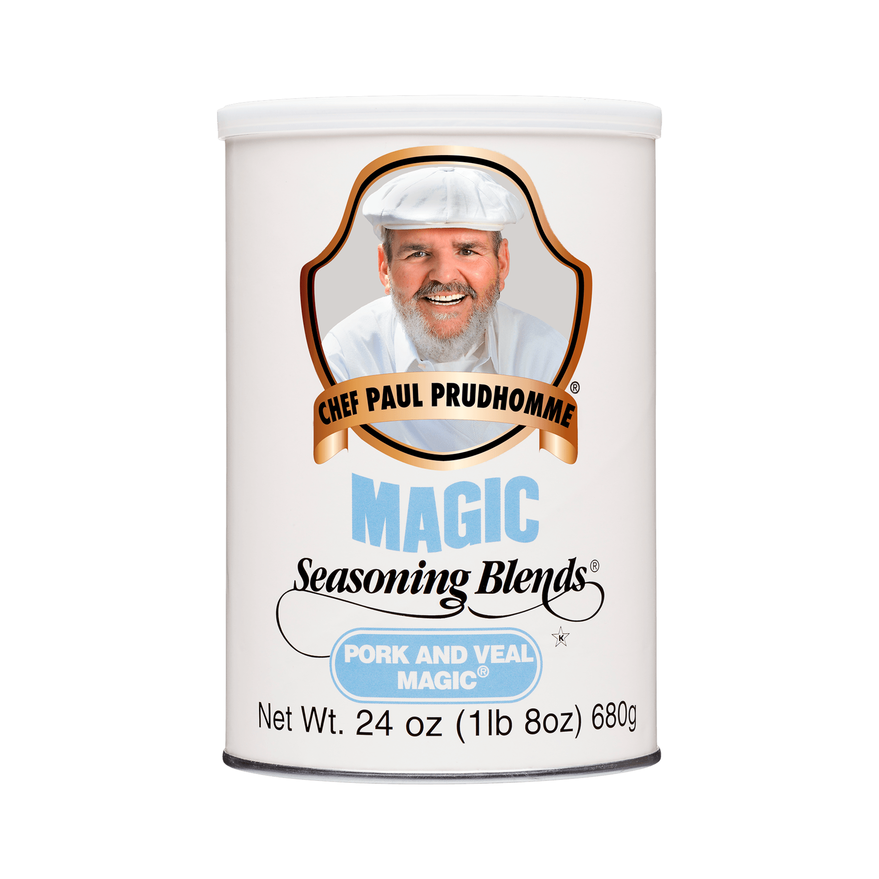 Chef Paul Prudhommes Pork and Veal Magic - 24 oz. can, 4 cans per case
