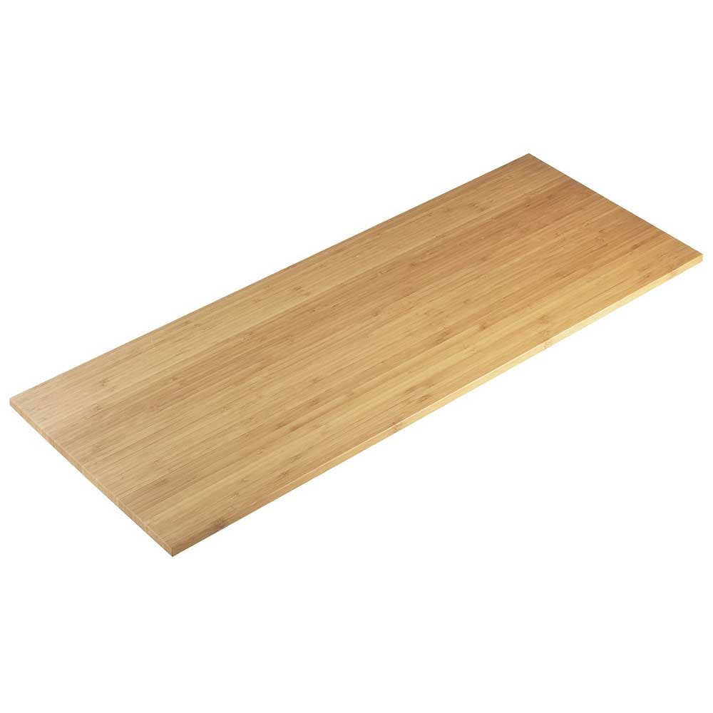 Cal Mil Bamboo Rectangular Riser Shelf, 12 x 32 x .5 inch