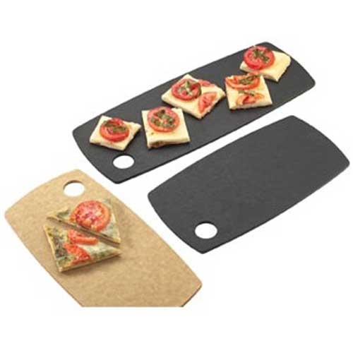 Cal Mil Natural Flatbread Serving/Display Board, 11.875 x 6 x .25 inch