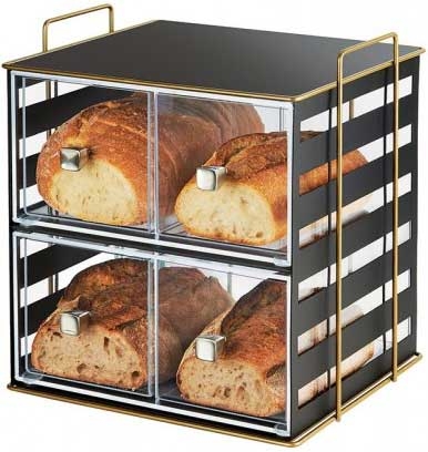 Cal Mil Empire Bread Case, 13 x 11.25 x 13.25 inch.