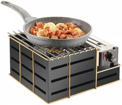 Cal Mil Empire Butane Stove Frame, 14.25 x 13 x 7.25 inch.