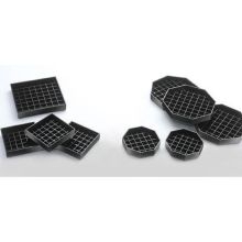 CalMil Octagon Standard Drip Tray, Black, 6 x 6 inch