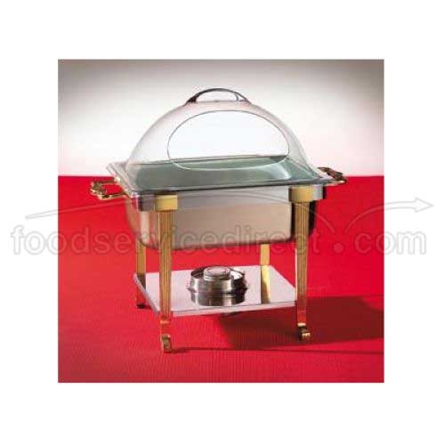 CalMil Polycarbonate Dome Cover with 1 End Cutout, 10 x 12 x 4 1/2 inch