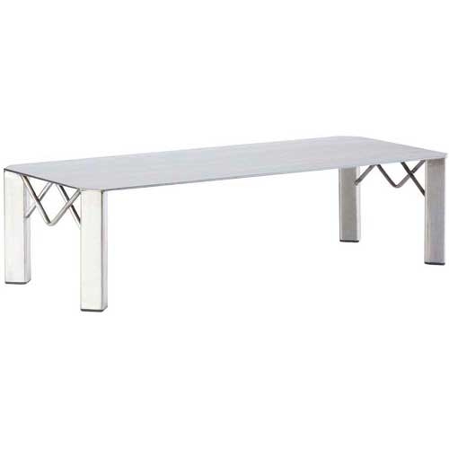 Cal-Mil Industrial Steel Rectangle Riser, 20 x 8 x 5 inch