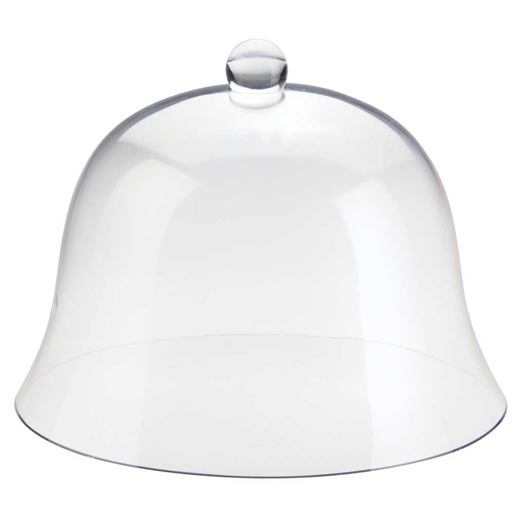 Cal Mil Clear Bell Cover, 12 x 12 x 8.5 inch