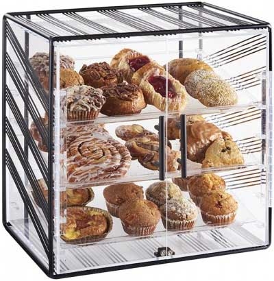 Cal Mil Portland Bakery Display Case, 19.5 x 14.5 x 20.5 inch.