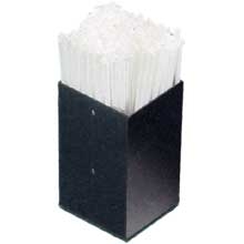 CalMil Square Modular Straw Holder, Clear, 4 inch