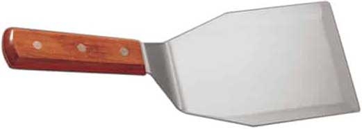 American Metalcraft Stainless Steel Hamburger Turner Pizza Servers, 4 x 6 x 11 5/8 inch