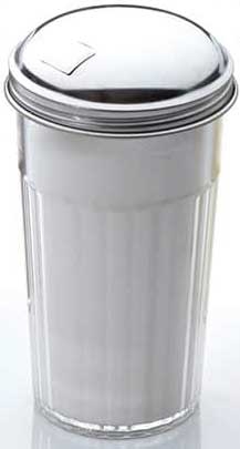 American Metalcraft San Plastic Sugar Pourer, 12 Ounce
