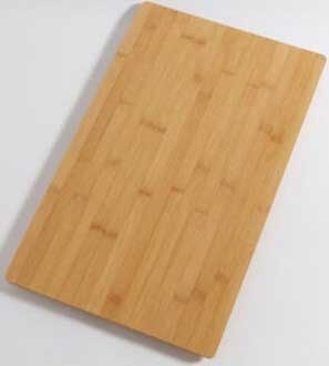 American Metalcraft Large Rectangular Flat Bamboo Platter, 21.50 x 13 inch