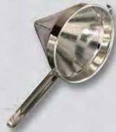 American Metalcraft 1/16 inch Perforated Fine China Cap Strainer, 10 x 10 x 20 inch