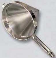 American Metalcraft 1/16 inch Perforated Fine China Cap Strainer, 12 x 12 x 22 inch