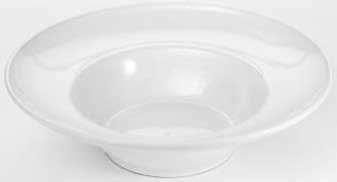 American Metalcraft White Ceramic Bowl, 180 Ounce