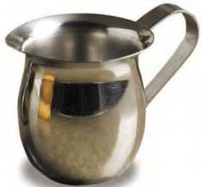 American Metalcrafts Stainless Steel Bell Creamer Syrup Server, 3 Ounce