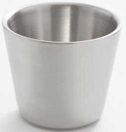 American Metalcraft Stainless Steel Double Wall Sauce Cup, 7 Ounce