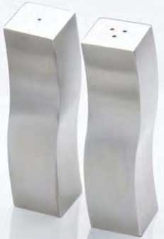 American Metalcraft Stainless Steel Salt and Pepper Shaker -- 1 set