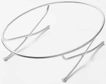 American Metalcraft Stainless Steel Oval Griddle Stand Only