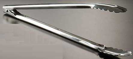 American Metalcraft Stainless Steel Utility Tong, 12 inch