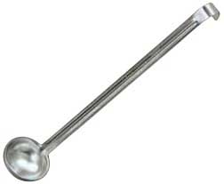 American Metalcraft Stainless Steel One Piece Ladle, 1/2 Ounce
