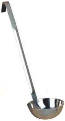 American Metalcrafts Stainless Steel 7 inch long Handle Syrup Ladle, 2 Ounce