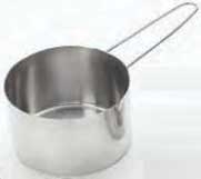 American Metalcraft Stainless Steel Wire Handle Measuring Cup, 2 cup
