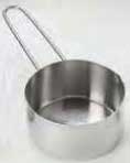 American Metalcraft Stainless Steel Wire Handle Measuring Cup, 3/4 cup