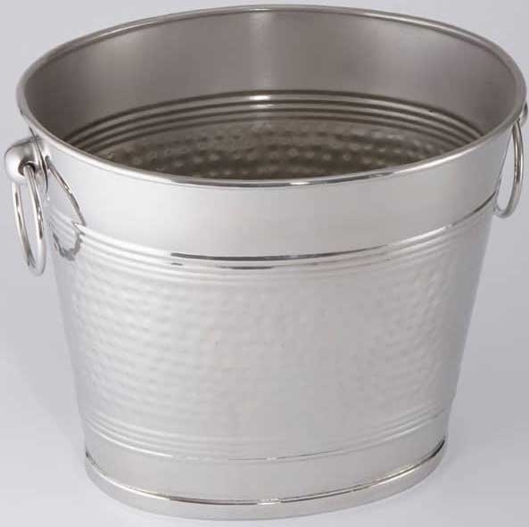 American Metalcraft Oval Two Bottle Wine Bucket, 3/8 x 10 5/8 x 9 inch