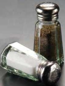 American Metalcraft Mushroom Cap Salt and Pepper Shaker, 1 Ounce