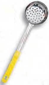 American Metalcraft Yellow Perforated Bowl Spooner, 5 Ounce