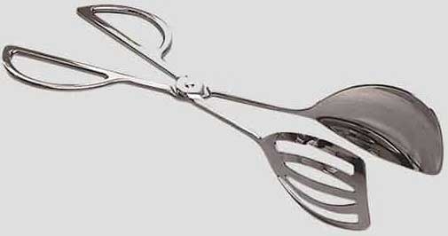 American Metalcraft Stainless Steel Spoon Spatula Salad Tong