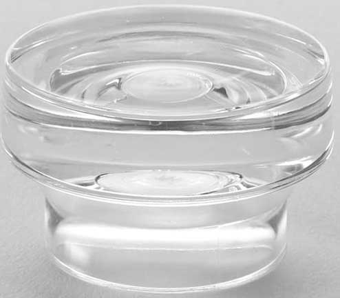 American Metalcraft Clear Plastic Water Bottle Cap Only -- 12 per case