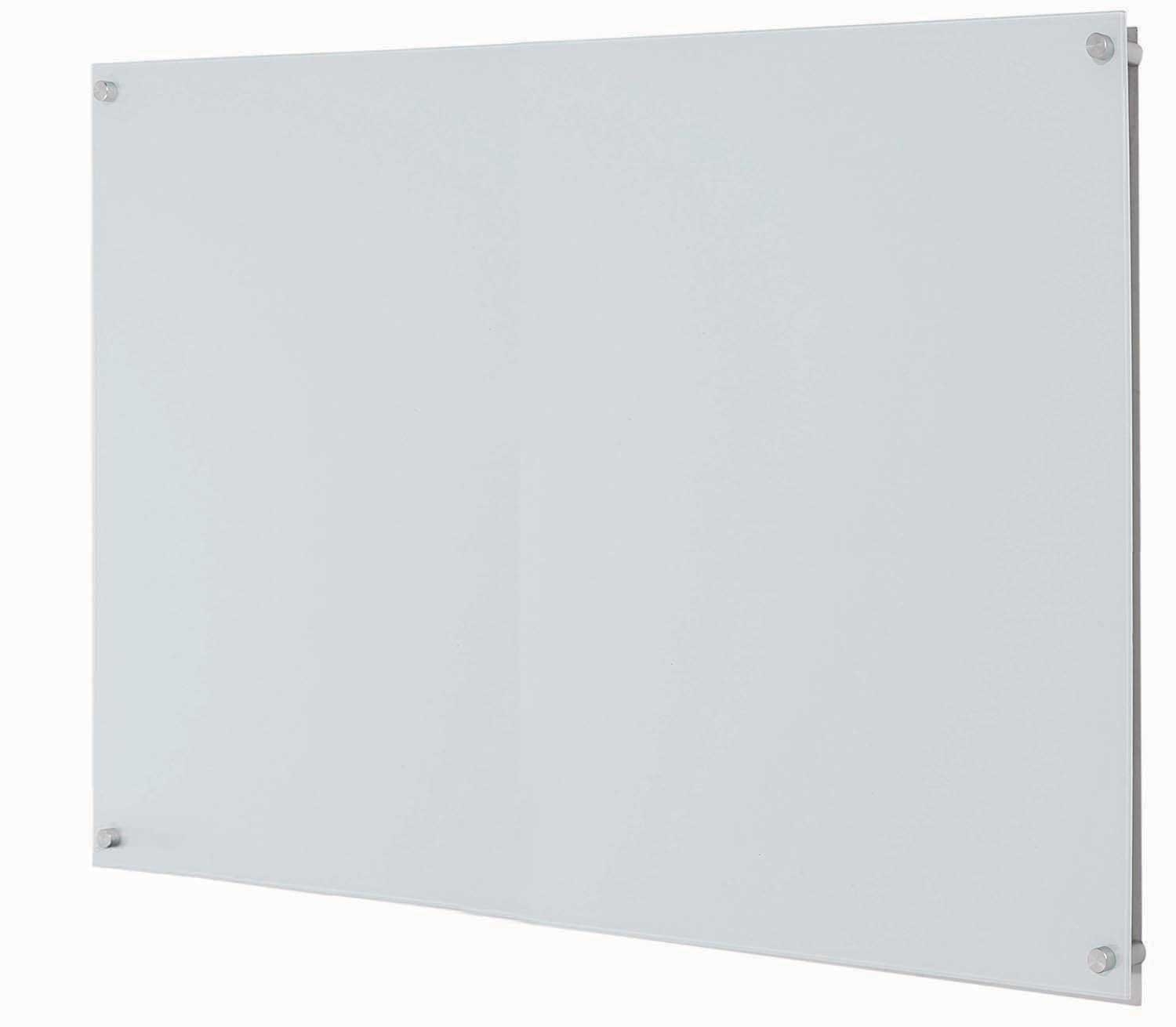 Aarco Pure White Glass Markerboard, 36 x 48 inch