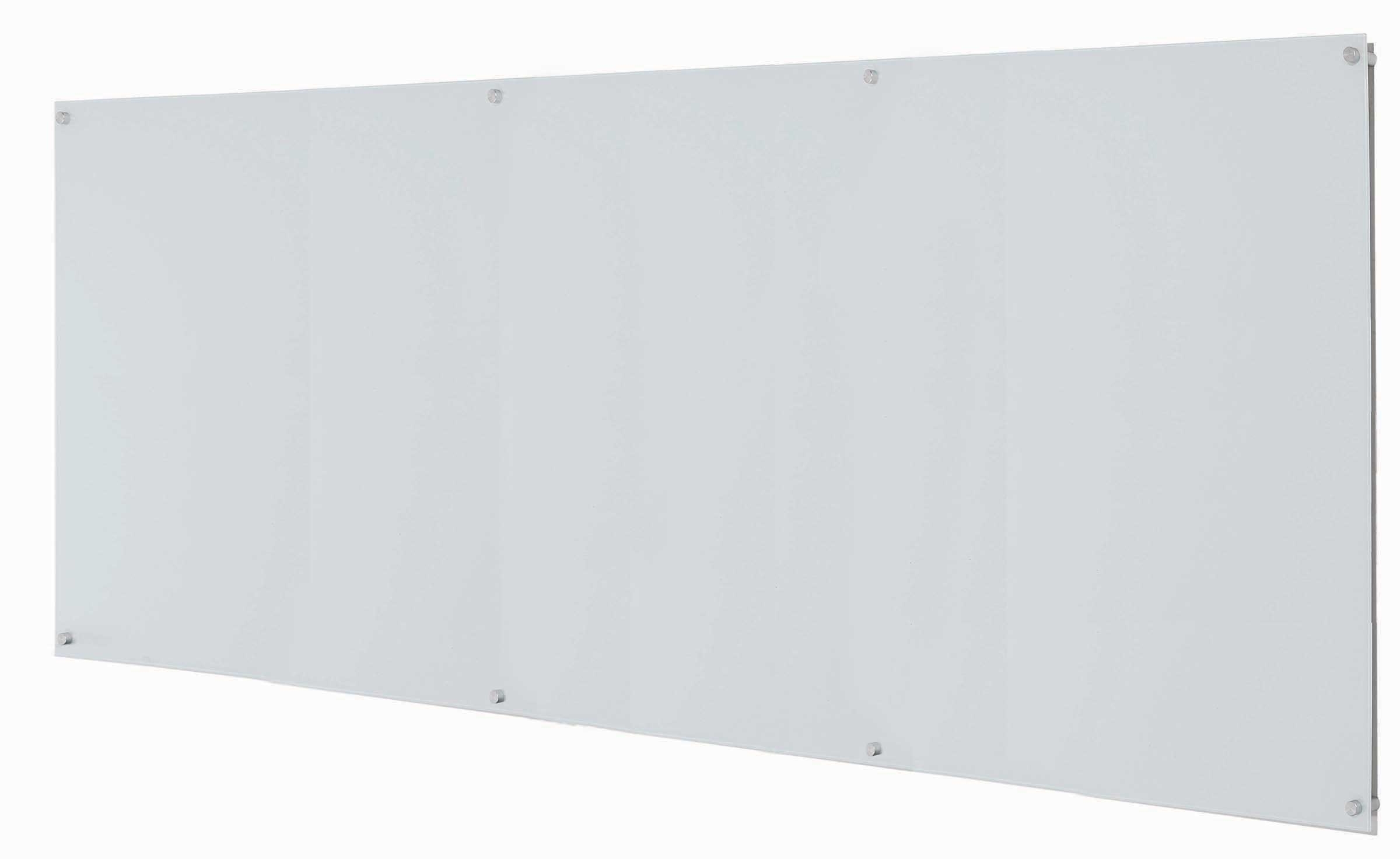 Aarco Pure White Glass Markerboard, 48 x 96 inch