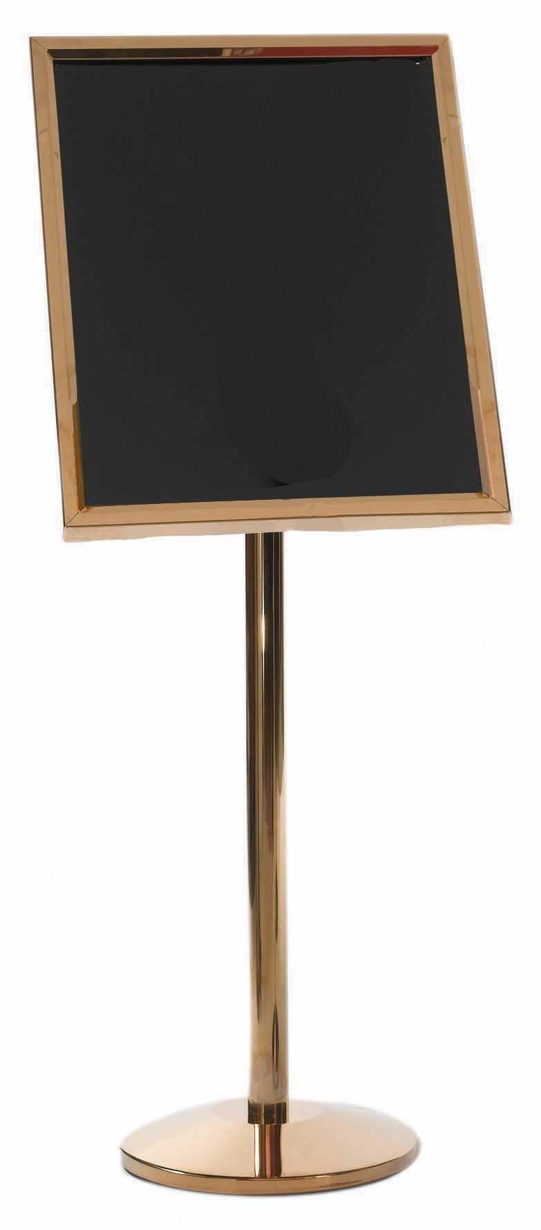 Aarco Small Brass Finish Menu and Poster Holder, 20 x 24 inch