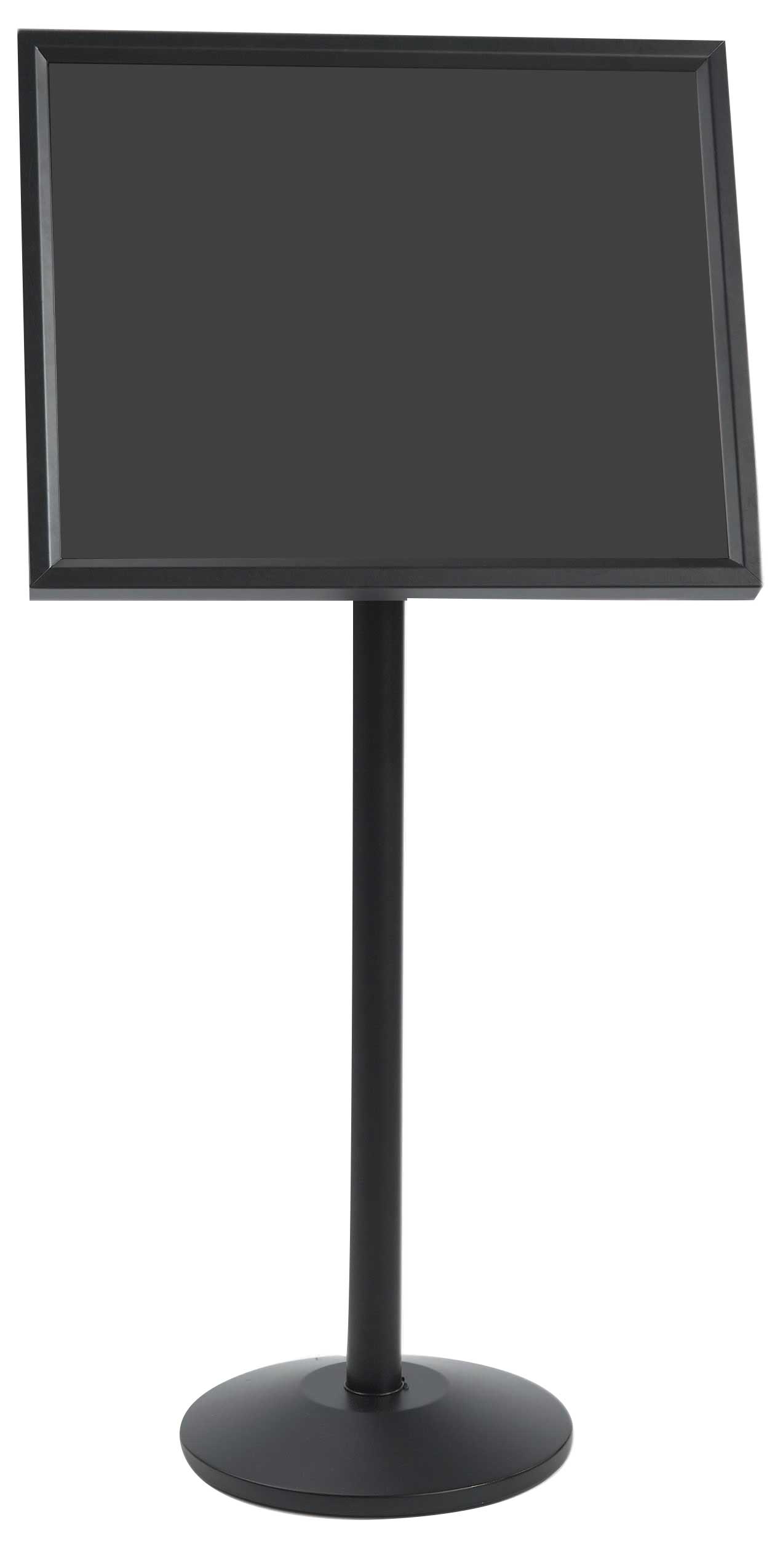 Aarco Small Black Finish Menu and Poster Holder, 20 x 24 inch