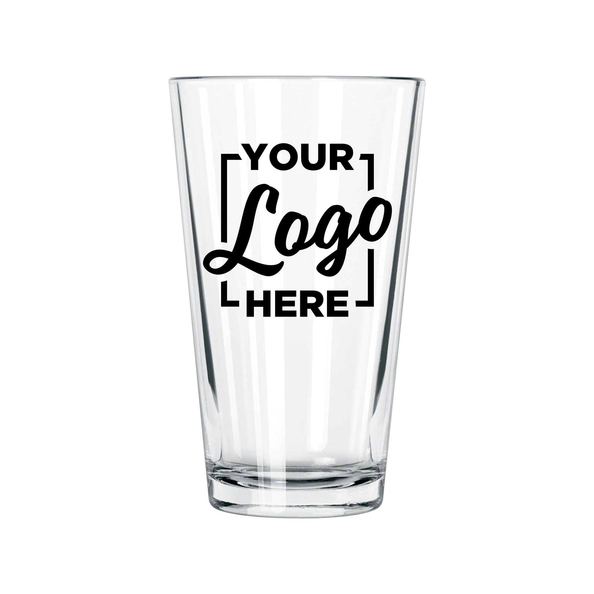Libbey L5139 Mixing Glass, 16 Ounce Capacity With Custom Logo -- 144 per case
