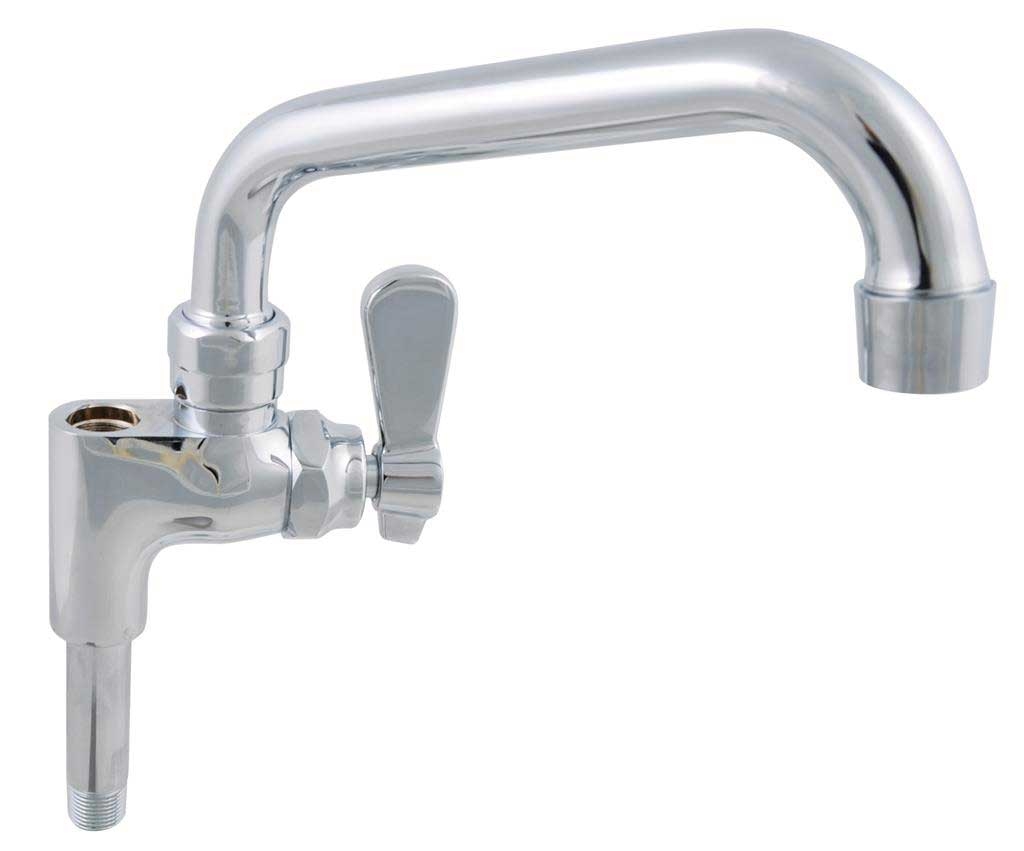BK Resources Optiflow Heavy Duty Add-On Faucet with 12 inch Heavy Duty Spout