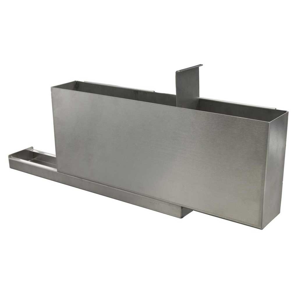 BK Resources GrillCook Pro Stainless Steel Universal Tool Box, 18 inch