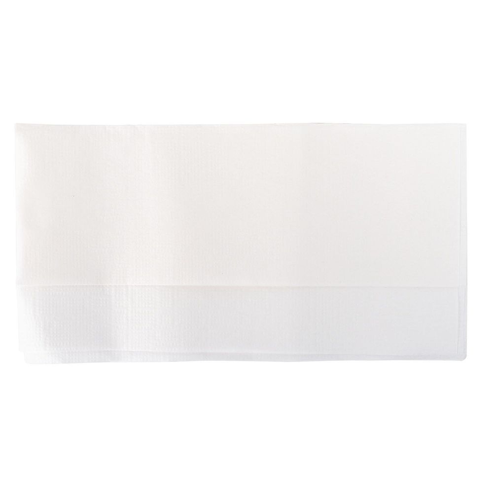 Hawthorn White Paper 1-Ply Premium Off Fold Napkin, 12 x 13 inch -- 6000 per case