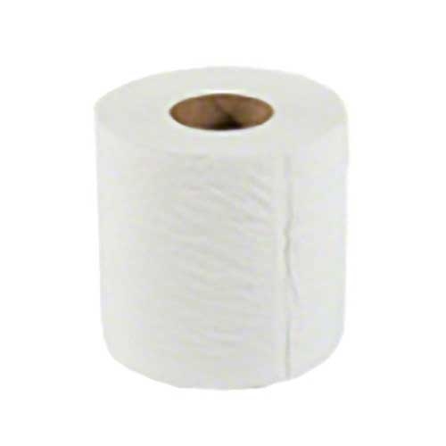 Bunzl Hawthorn 2-Ply White Paper Small Toilet Tissues, 4 x 3.5 inch -- 96 per case
