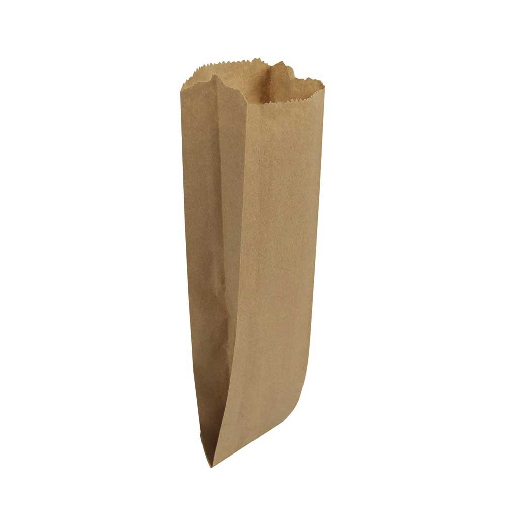 AJM Packaging Kraft Paper Pint Liquor Bag, 3.75 x 2.25 x 11.5 inch -- 500 per case
